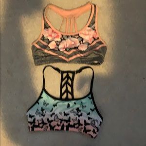 Justice sports bras